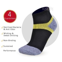 複製-(96230) Y Shape Golf Deodorant & Anti-Fungi Cushion Sports Socks 